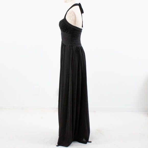 BCBGMaxAzria S Bandage Maxi Formal Dress Black - Picture 4 of 10